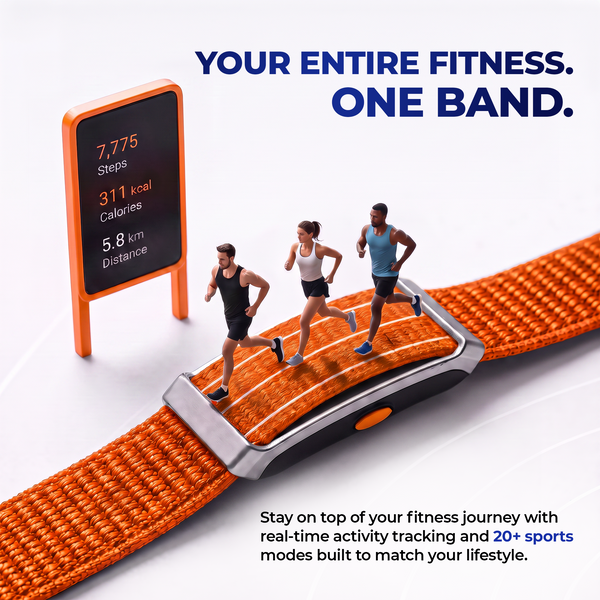 Alti Fit+ Smart Band by Alti Pace: Smarter Health Tracking, Made for Everyday Life