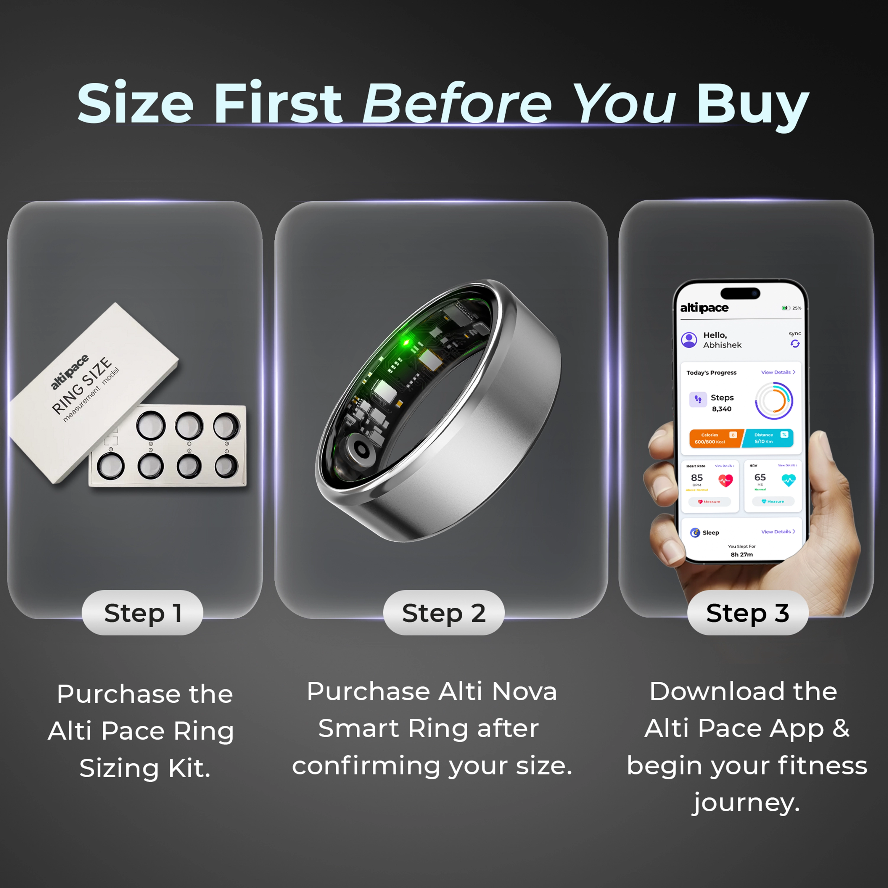 Alti Nova Smart Ring