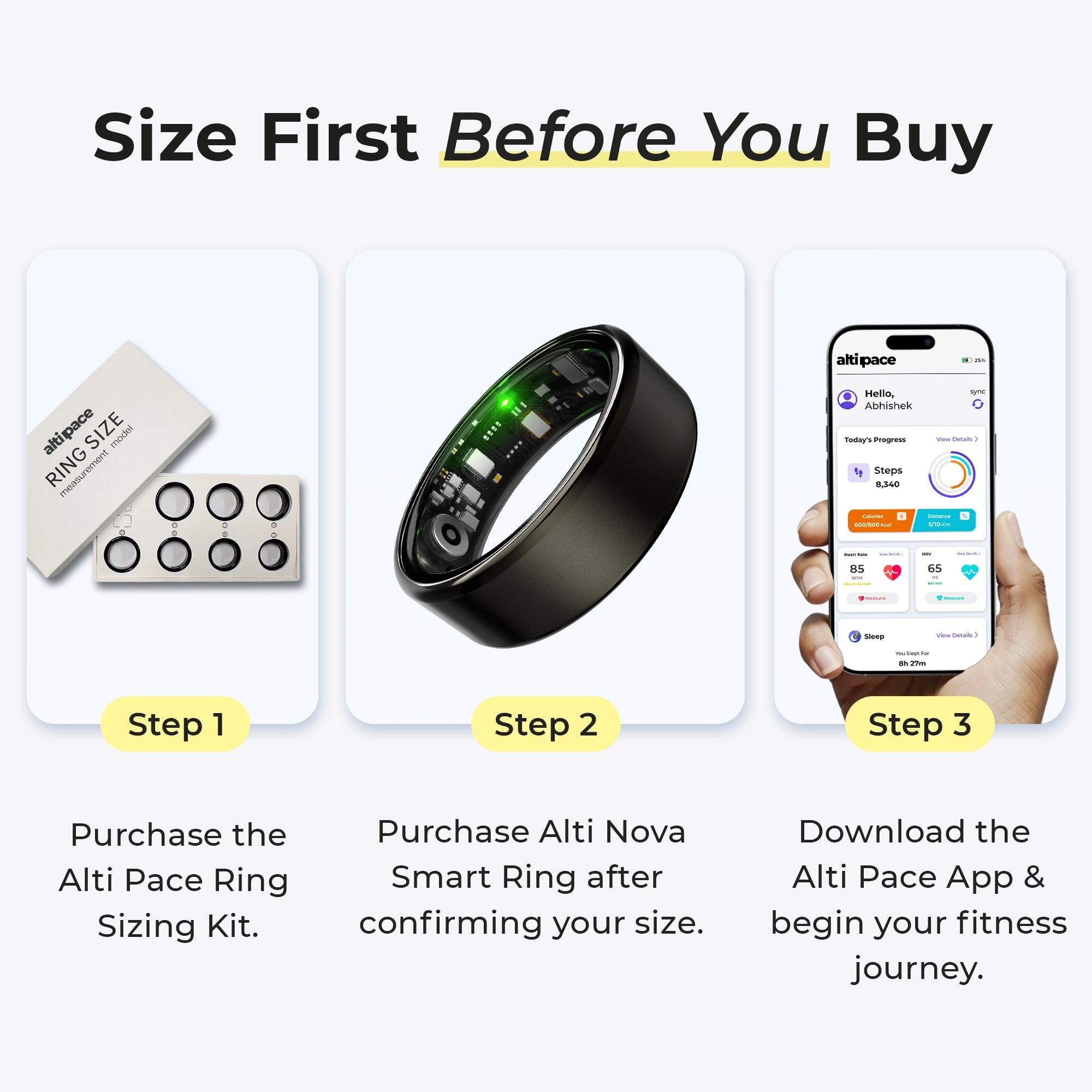 Alti Nova Smart Ring