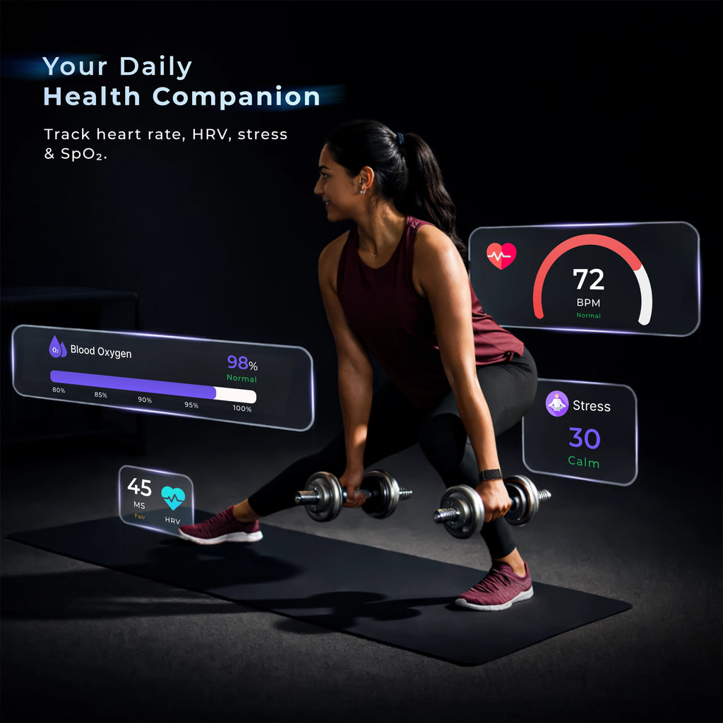 Alti Fit+ Smart Fitness Band – Advanced Health Tracking Made Simple