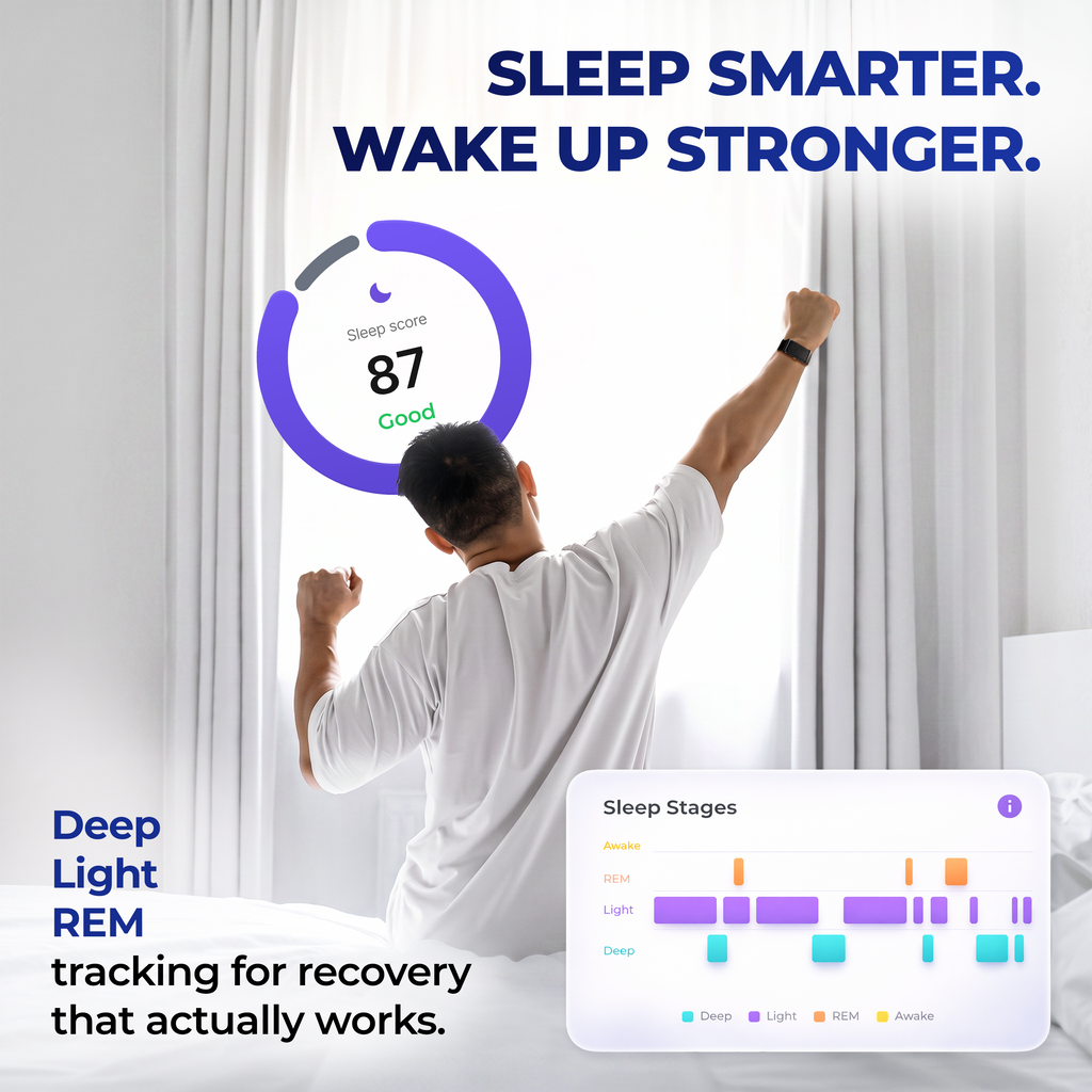 Alti Fit+ Smart Fitness Band – Advanced Health Tracking Made Simple
