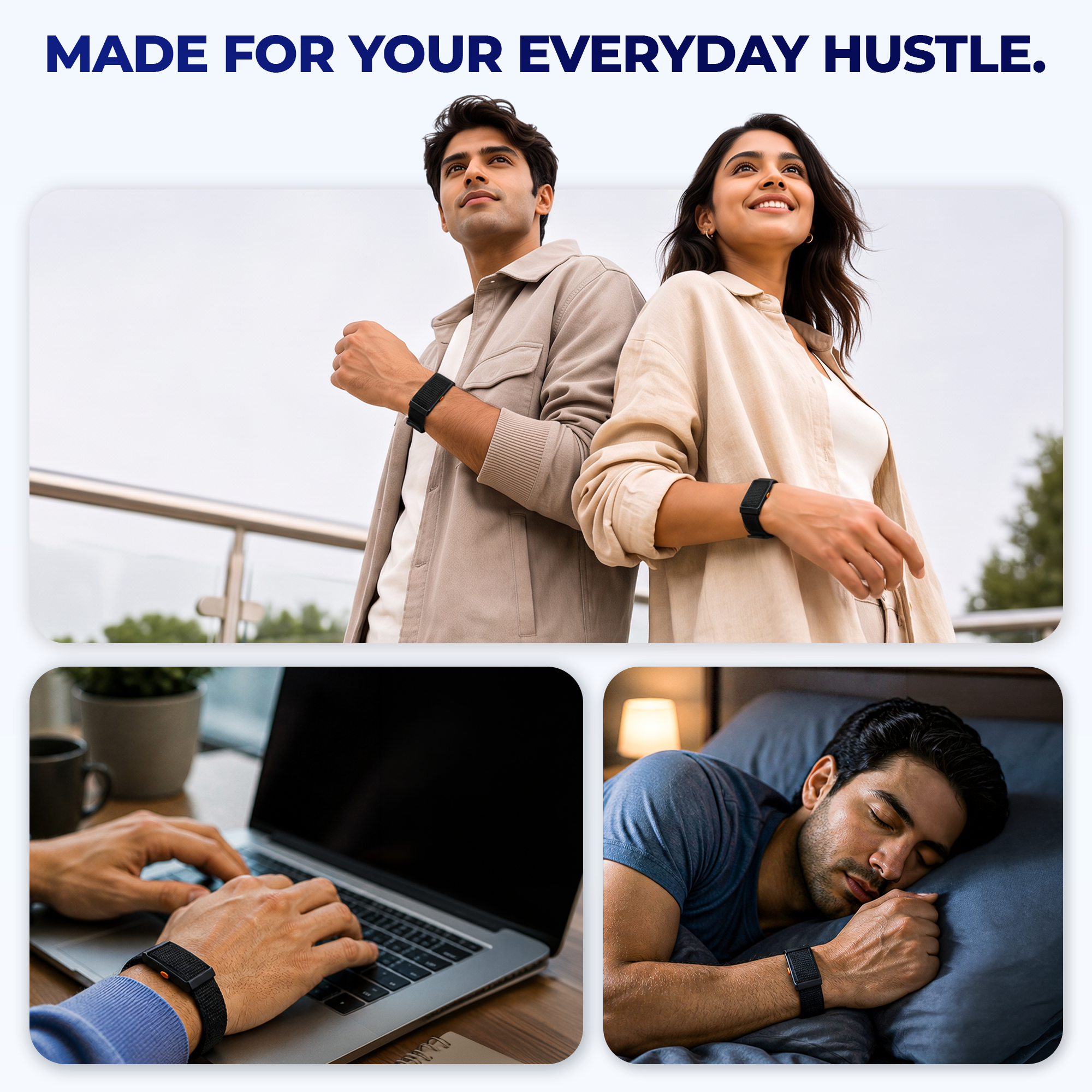 Alti Fit+ Smart Fitness Band – Advanced Health Tracking Made Simple
